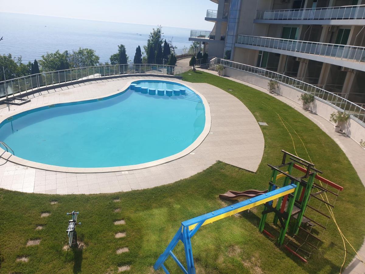 Studio Silver Terace With Sea View For 4 Person Byala  Esterno foto