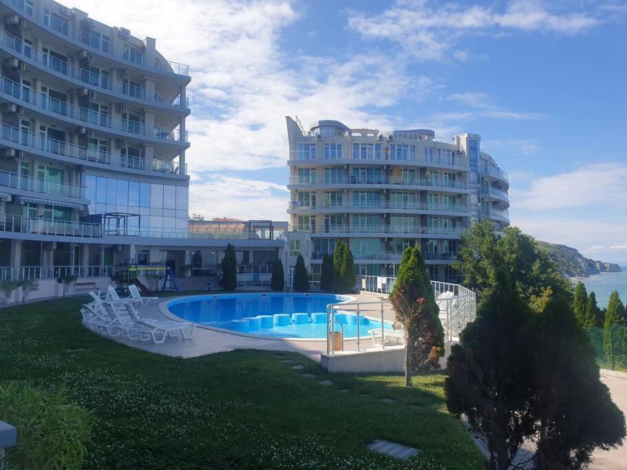 Studio Silver Terace With Sea View For 4 Person Byala  Esterno foto