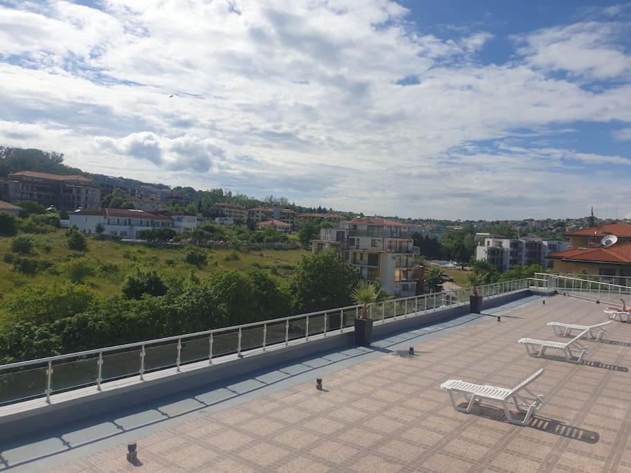 Studio Silver Terace With Sea View For 4 Person Byala  Esterno foto