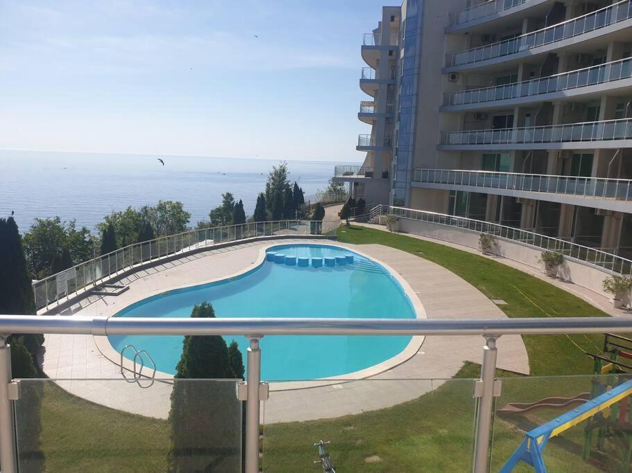 Studio Silver Terace With Sea View For 4 Person Byala  Esterno foto