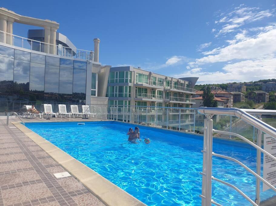 Studio Silver Terace With Sea View For 4 Person Byala  Esterno foto
